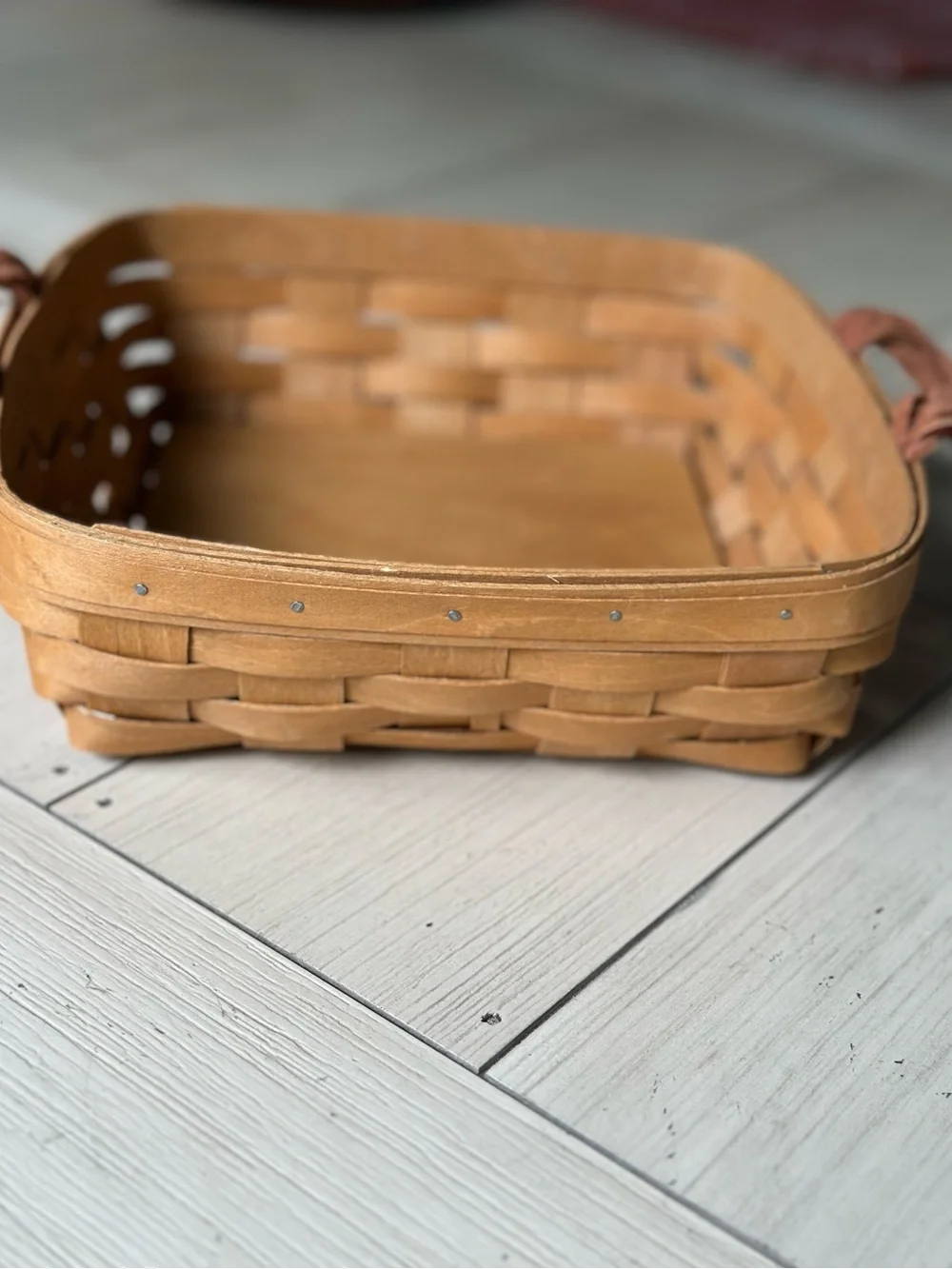 Longaberger 8x8 Serving Solutions Basket with Protector and Lid